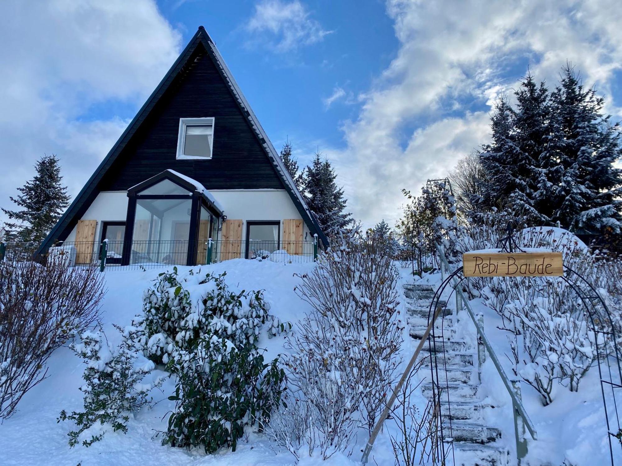 Villa Fluegels Rebi-Baude Rechenberg-Bienenmühle Exterior foto